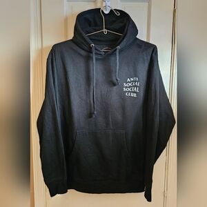 Anti Social Social Club "The Ghost Of You And Me" Black Hoodie